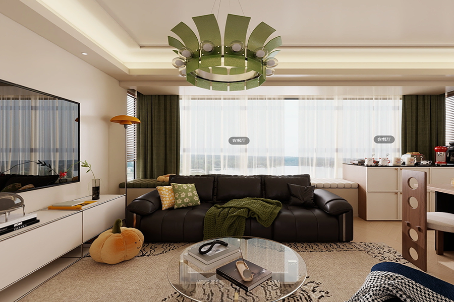 湖悦章府  87方 多巴胺包豪斯