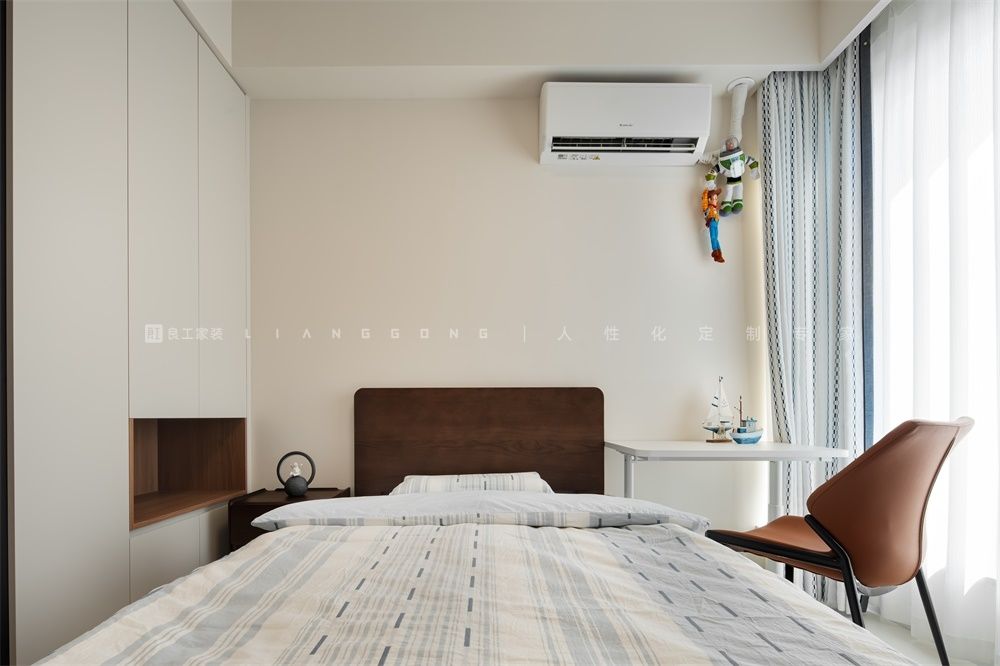 138㎡中古风次卧2装修案例