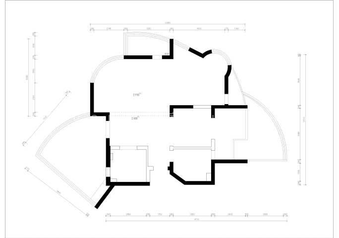 127㎡简约风格户型图装修案例