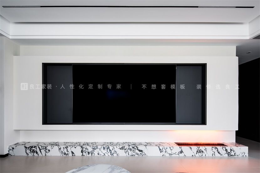 127㎡现代风格客厅装修案例