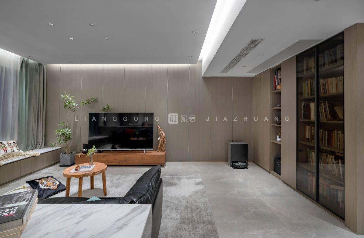 400㎡现代风格客厅装修案例