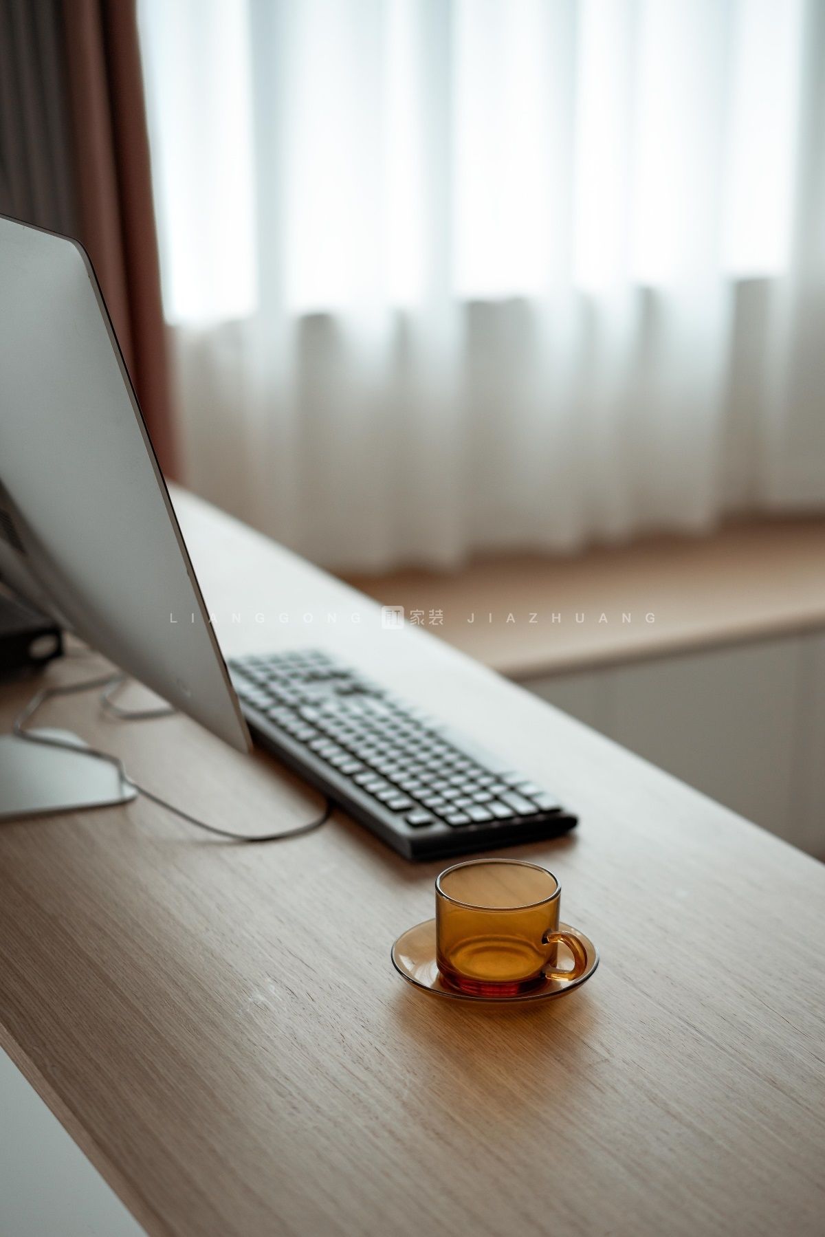 90㎡现代风格书房装修案例