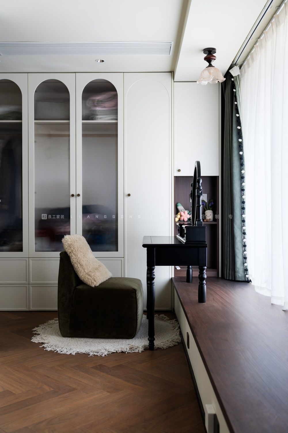 120㎡法式风格主卧装修案例