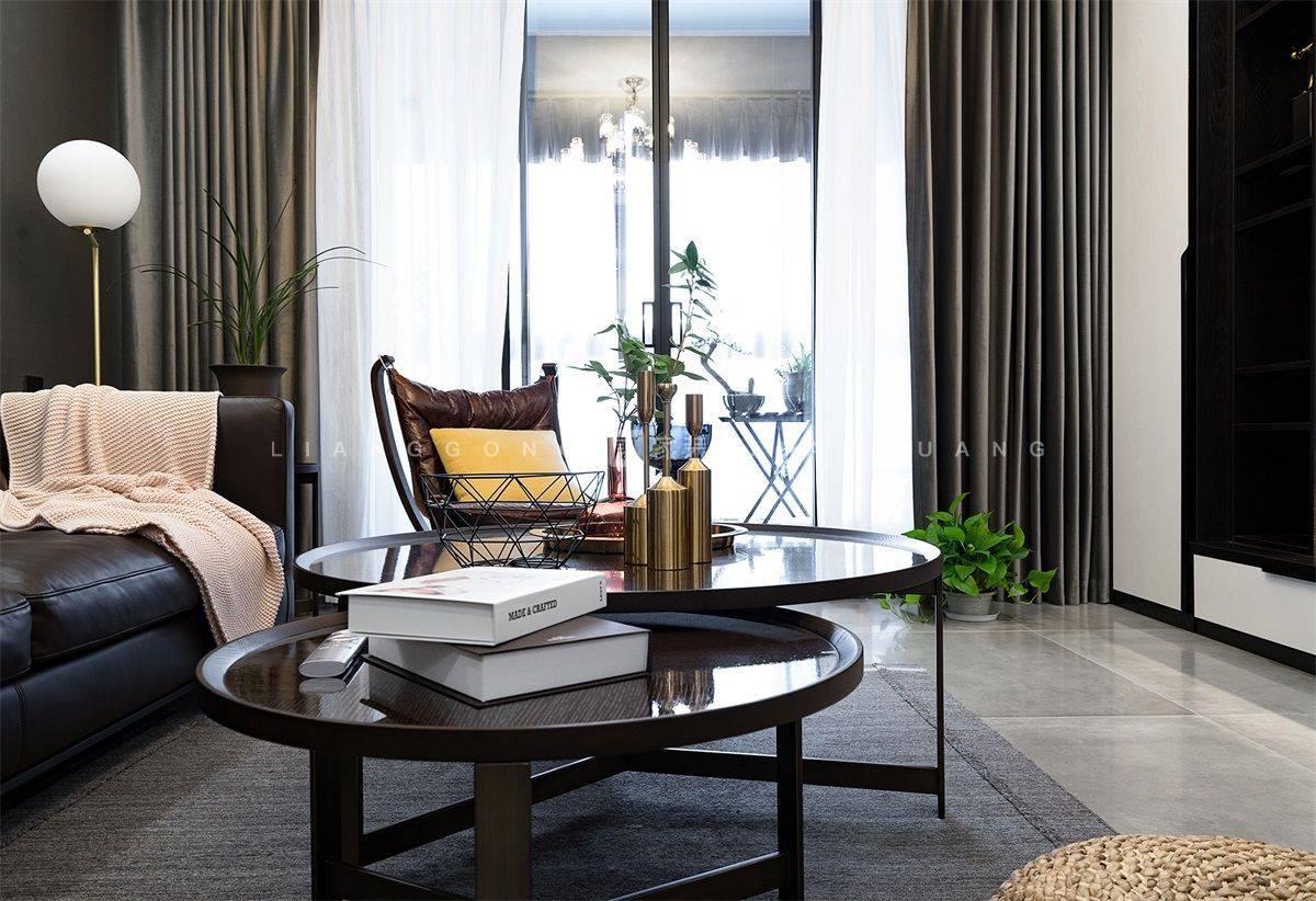 127㎡现代风格客厅装修案例