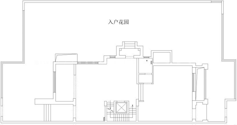 348㎡意式风格户型图装修案例