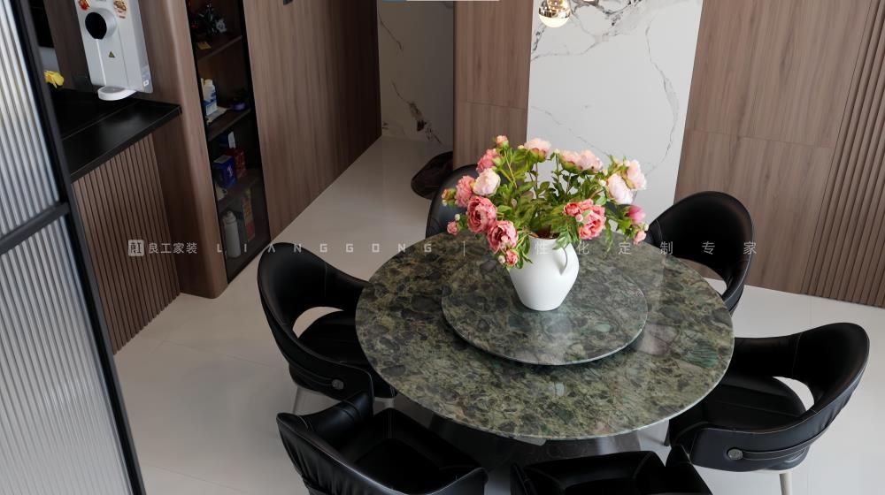 185㎡现代风格餐厅装修案例