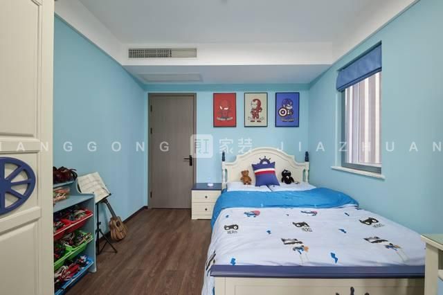 现代轻奢风格儿童房装修效果图